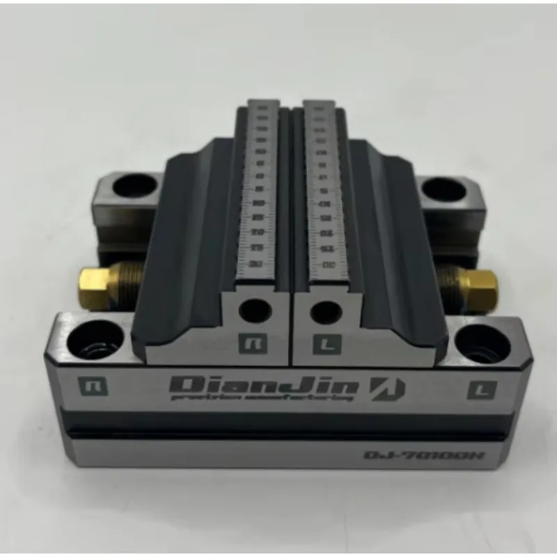 6080 Four-Five-Axis Fixture Positive Negative Quick Clamping Vise High Hardness Self Centering for CNC Machining 70100/80120