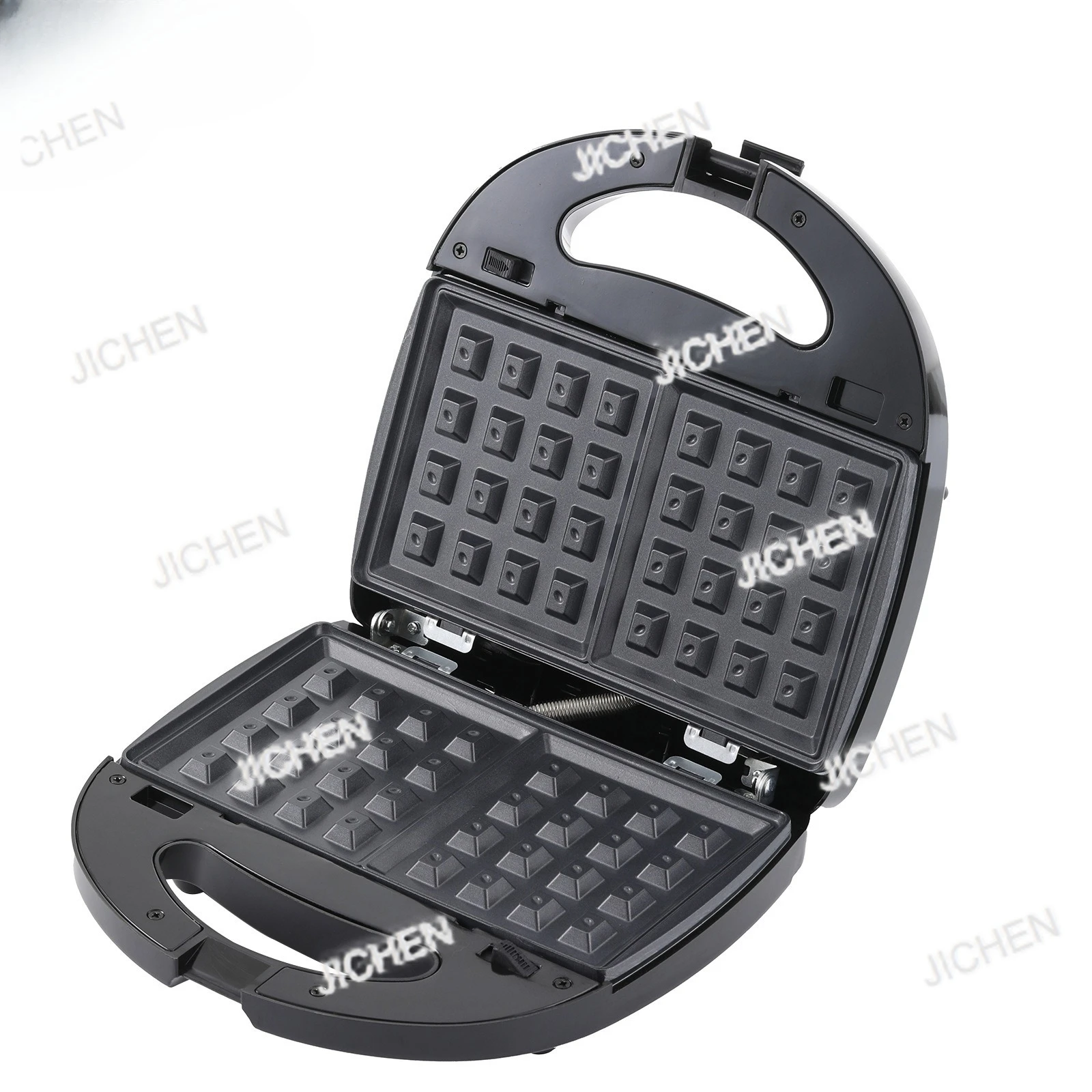 

ZCC Сэндвич-машина «шесть в одном» Сменный вкладыш Вафельница Машина для приготовления пончиков и хлеба Машина для завтрака Трехмерное отопление