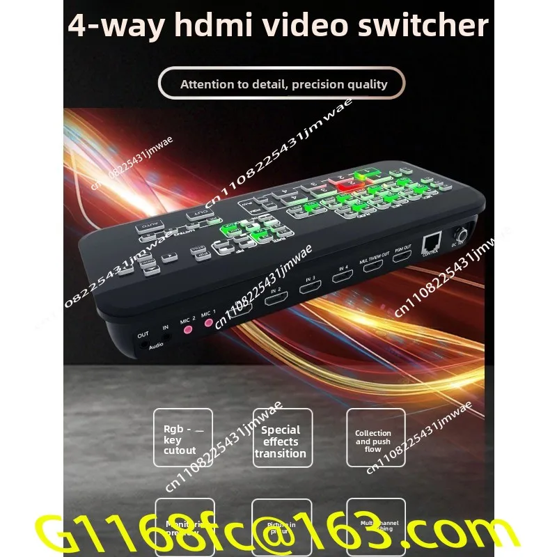 High-definition Video Multi-camera Capture Card USB3.0 Encoding and Streaming All-in-one Machine