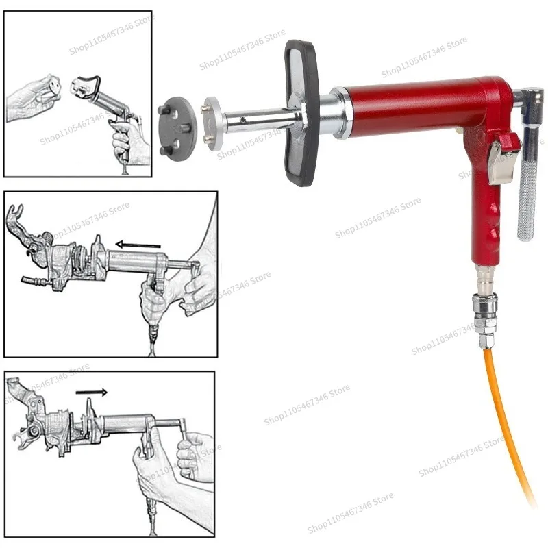 For 24-Piece Set of Pneumatic Brake  Return Tool Adjustment Piston Top Recovery Brake Pad Replacement and Disassembly