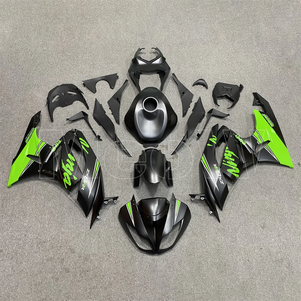 

Motorcycle Fairing Kit Fit For ZX-6R ZX6R ZX600 636 2009 2010 2011 2012 Bodywork Set High Quality Abs Injection Matte Black