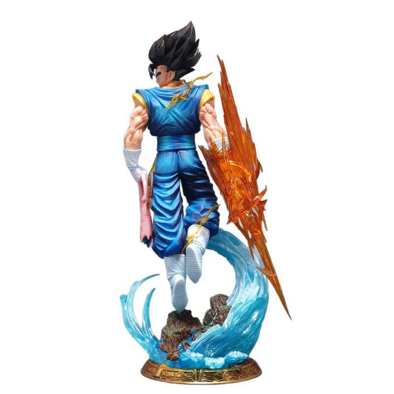 Yunqi Dragon Ball Super Vegito Super Saiyan Fusion Gk Figure Anime Model Desk Decor Cartoon Statue Collectible Toy Gift - view 5