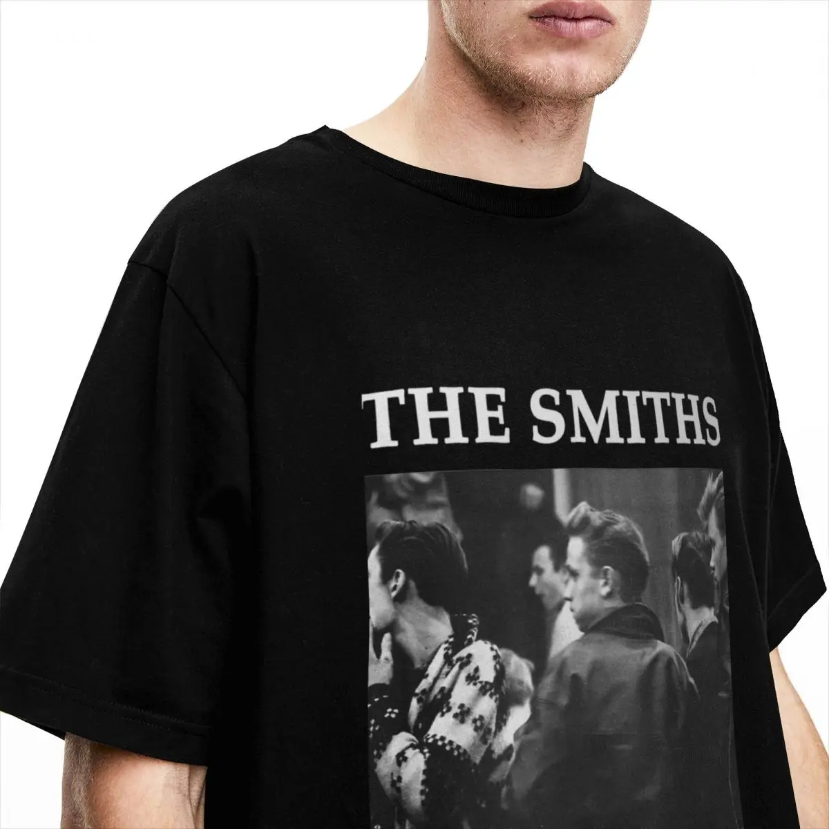 Men's The Smiths T-Shirts The World Wont Listen Cotton Clothing Vintage Short Sleeve T Shirt O Neck Trendy Cool Casual Tshirt