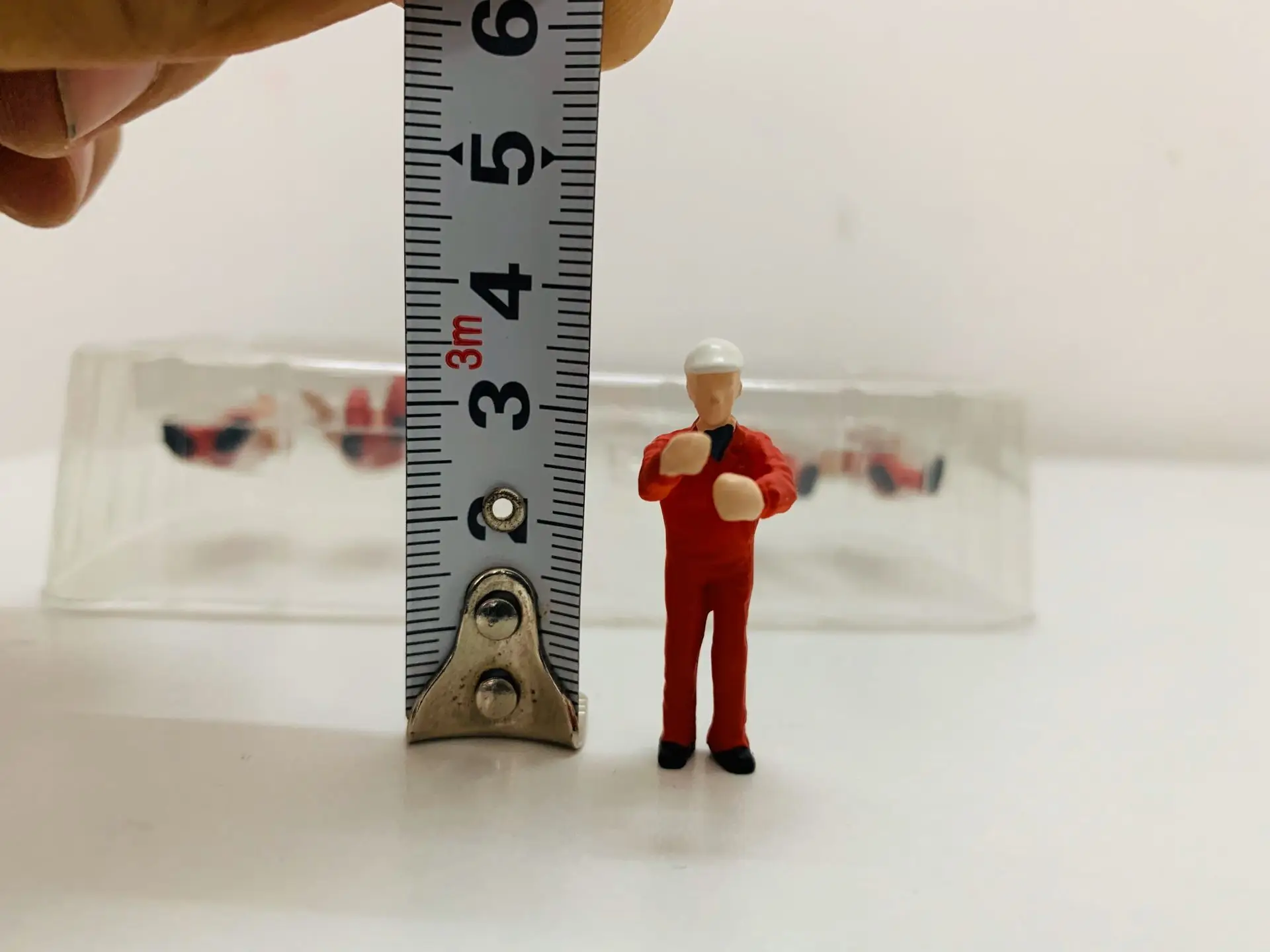 

1:50 Scale Plastic Model Engineering Worker Figure 3.7CM(1.45 inch) 6 Pcs NEW