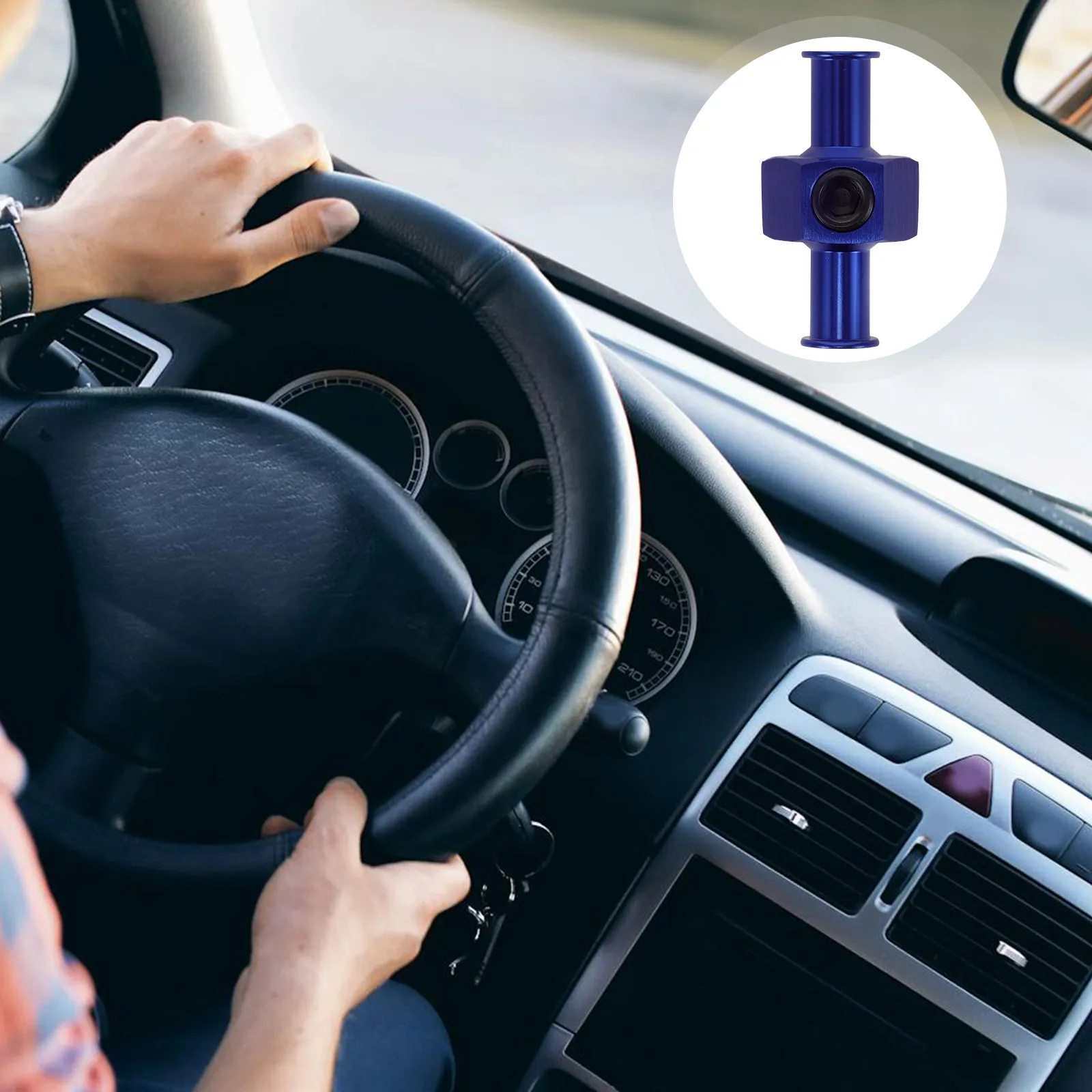 

Car Modification Part Fuel Pressure Gauge Adapter Radiator Hose Automotive Accessory