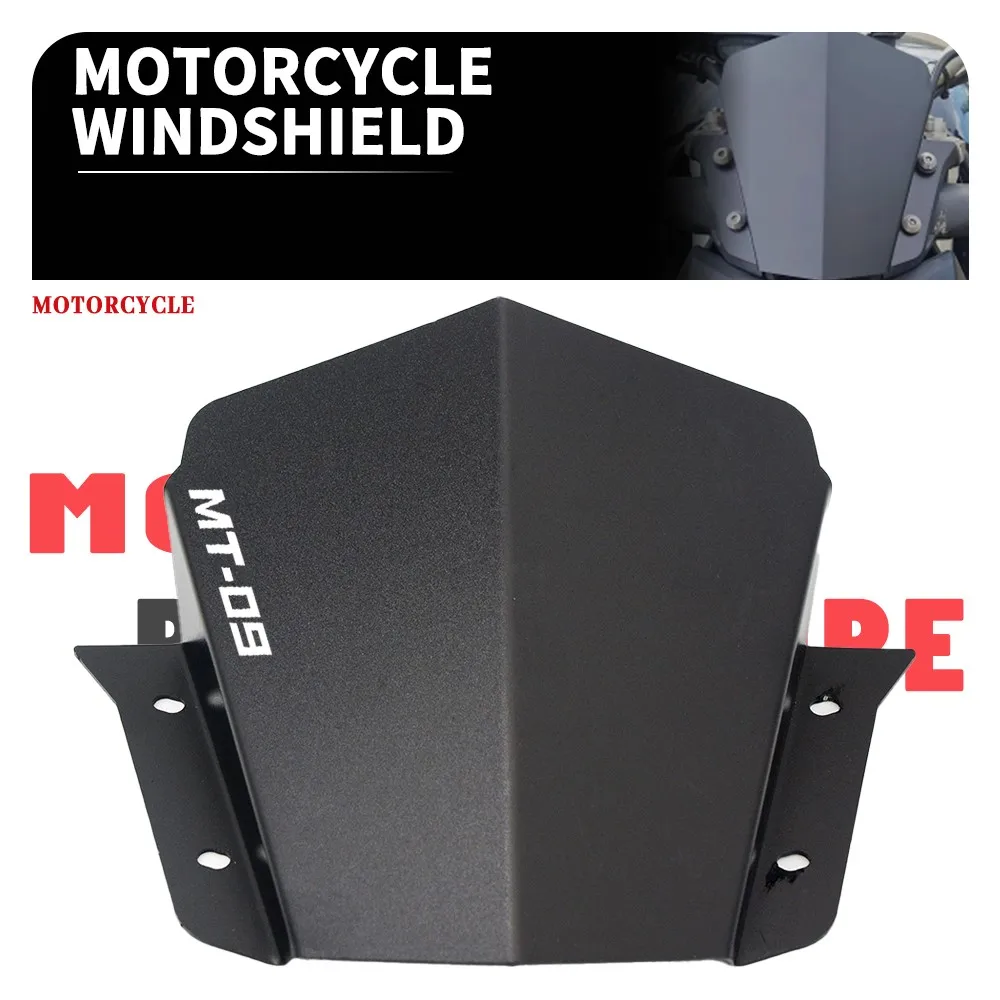 

2016 2015 2014 Motorcycle Fit For YAMAHA MT09 FZ09 MT-09 FZ-09 2014-2016 Front Windshield Windscreen Wind Deflectors Accessories