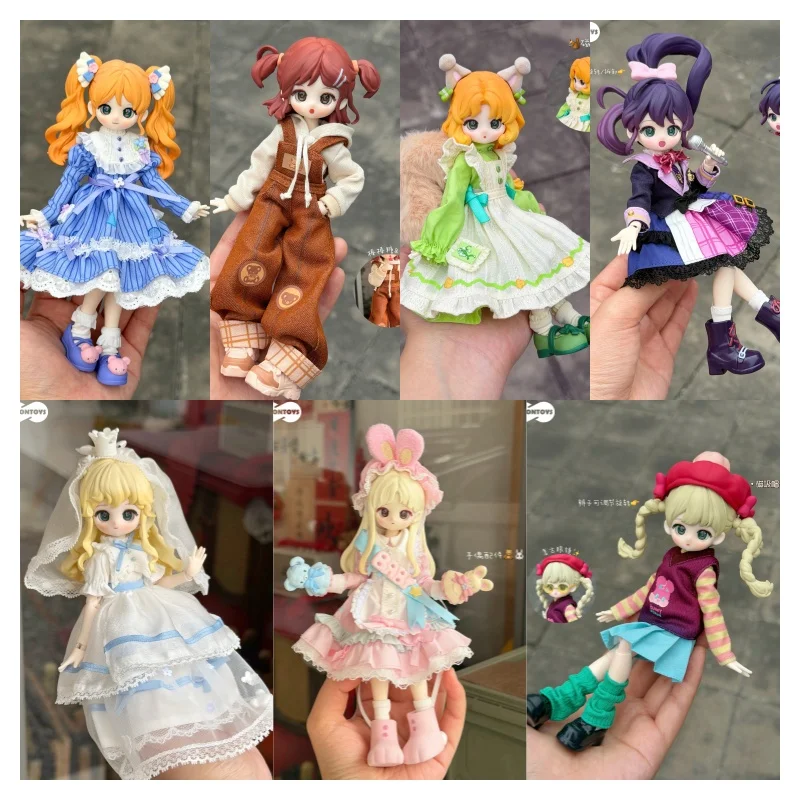 

Colorful Wardrobe Of The Puppy 8 Points Bjd Blind Box Adorable Doll Tabletop New Item Display Piece Peripheral Festival Gift