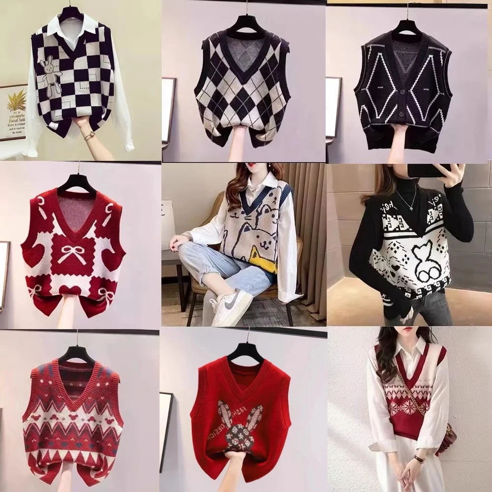 Marken-Damen-Strickweste Tankt – Winter Clothing Label Bewertung und Preis