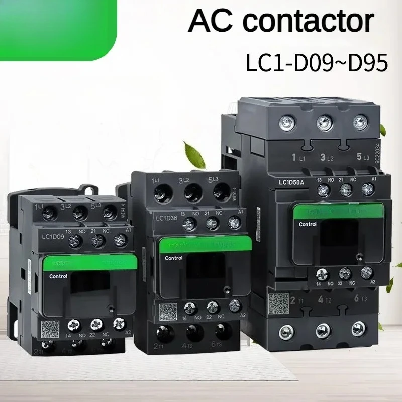 LC1-D65AE7C B7C C7C M7C F7C Q7C  Solenoid Voltage 24V 36V 48V 110V 220V 380V LC1D65A Schneider AC  Elevator Contactor