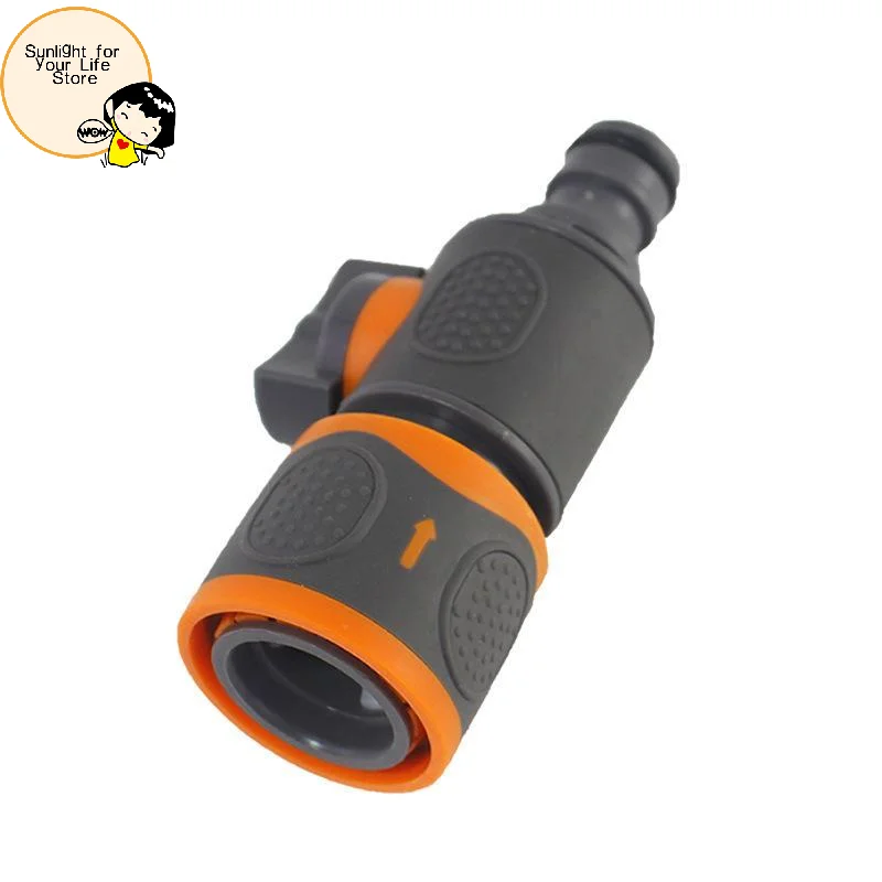 HOT!1/3 Pcs Universal Garden Hose Quick Connector Water Stop Coupler Easy Attach for Yard Watering Gardening Car Washing
