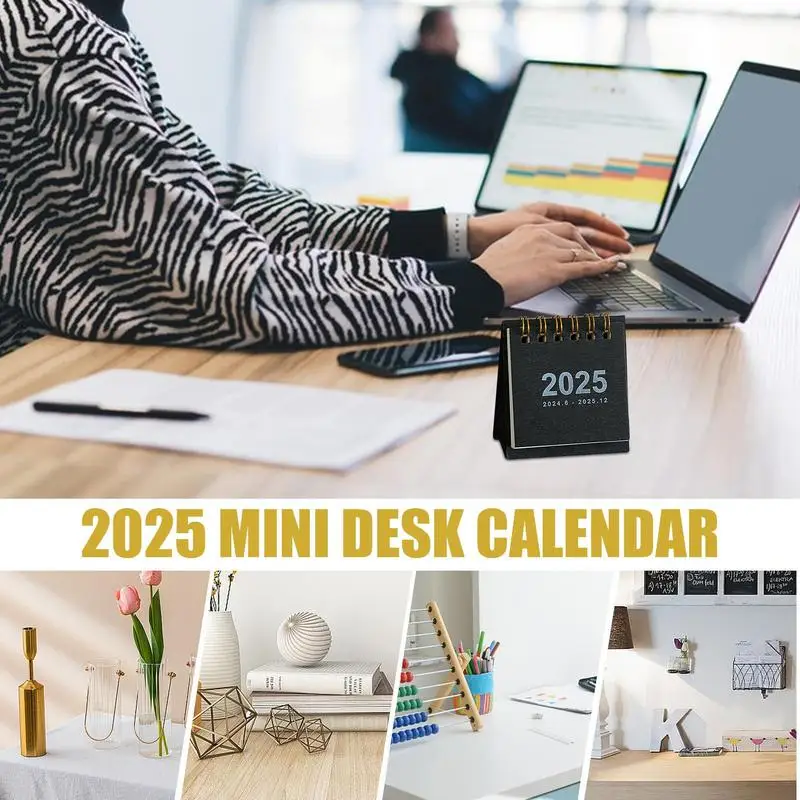 2025 Kalender Schreibtisch täglich monatlich Zeitplan Tisch planer Zeit management Kalender Bücher Jahres planer Kalender für Büros