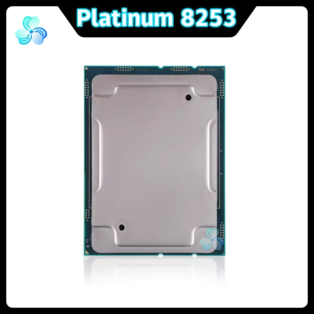 Xeon Platinum 8253 CPU SRF93 2.20GHz 16-Cores 32-Thread 22MB 125W LGA3647 CPU Processor for Server Motherboard PLATINUM8253