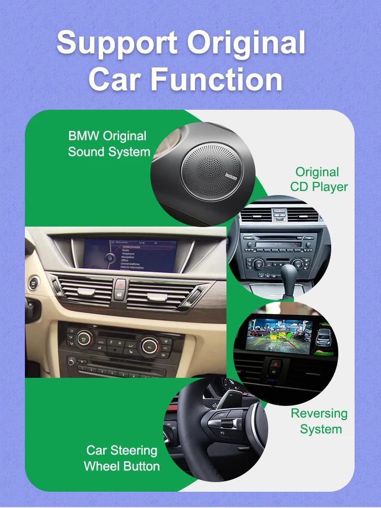 AUTOTOP 10,25 "Wireless Carplay Multimedia Linux Touchscreen Für BMW X3 F25 X4 F26 2011-2016 CIC NBT Android Auto Spiegel Link – Detail 7