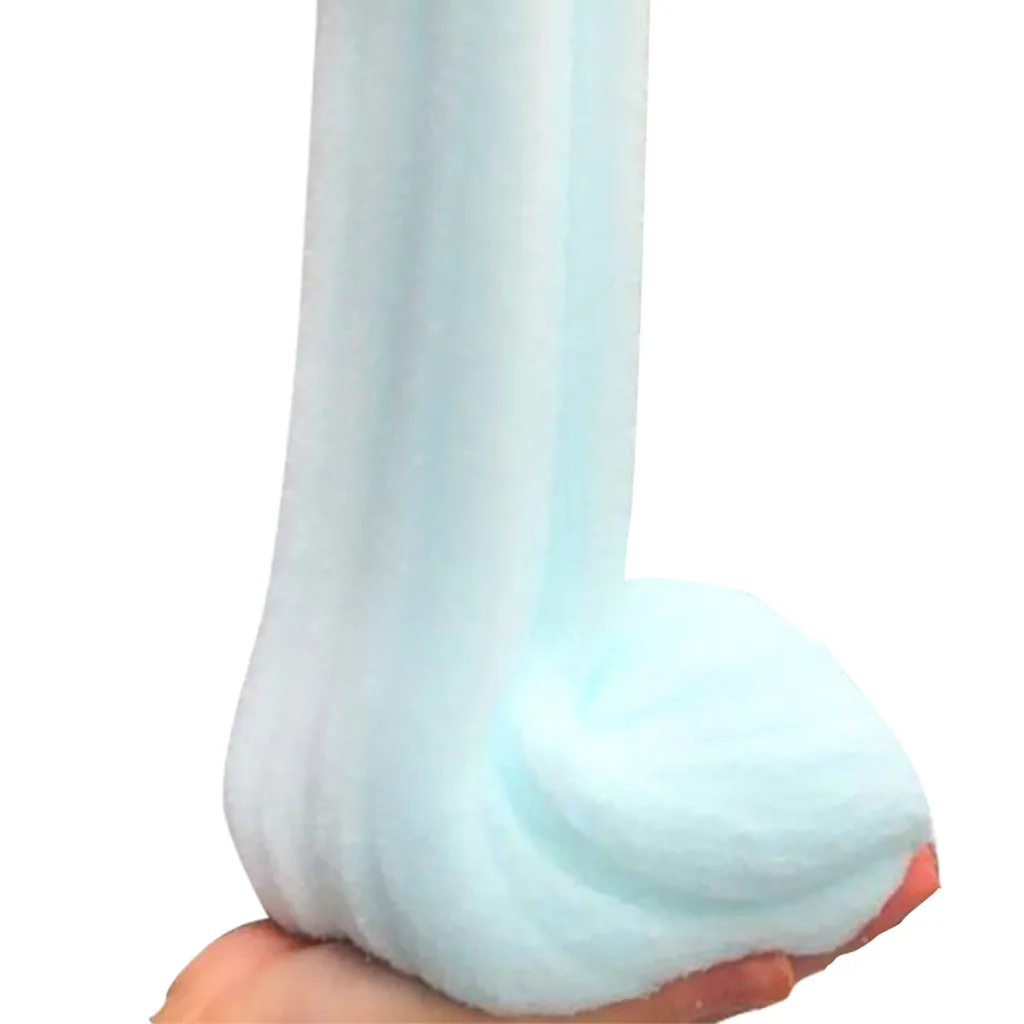 100ml Light-Colored Drawing Mud Slime Crystal Mud Decompression Toy Slow Rebound Kneading Diy Toy for Children