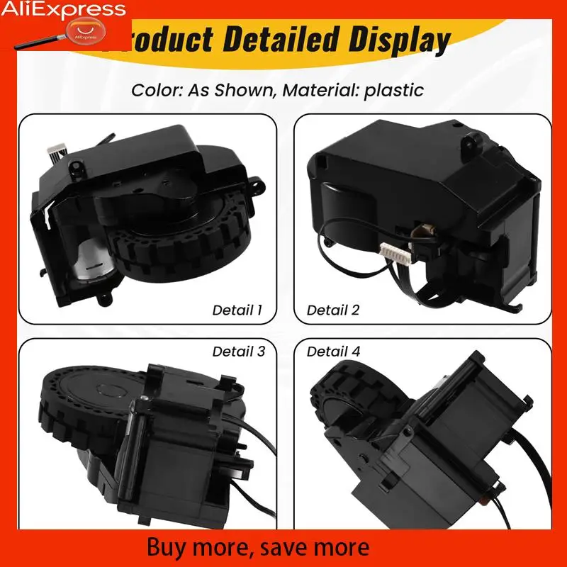 

A67Z Vacuum Wheel Motor For Roidmi EVA Self-Cleaning Emptying Robot Vacuum SDJ06RM Vacuum Cleaner Drive Wheels Parts