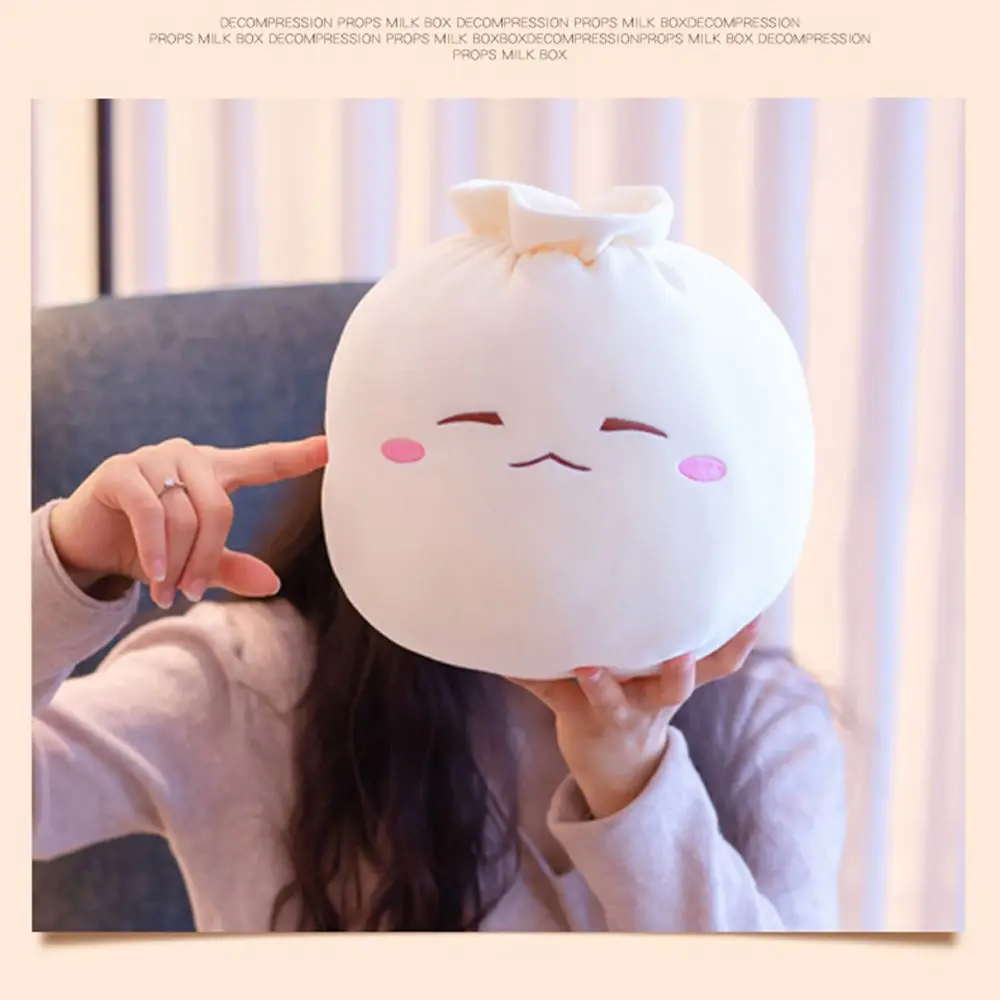 Kids Toys Cute Cartoon Doll Soft Toy Plush Pillow Children  Gift Cushion Bun Plush Toy Stuffed Bun Steamed Bun Bun Stuffed  Toy