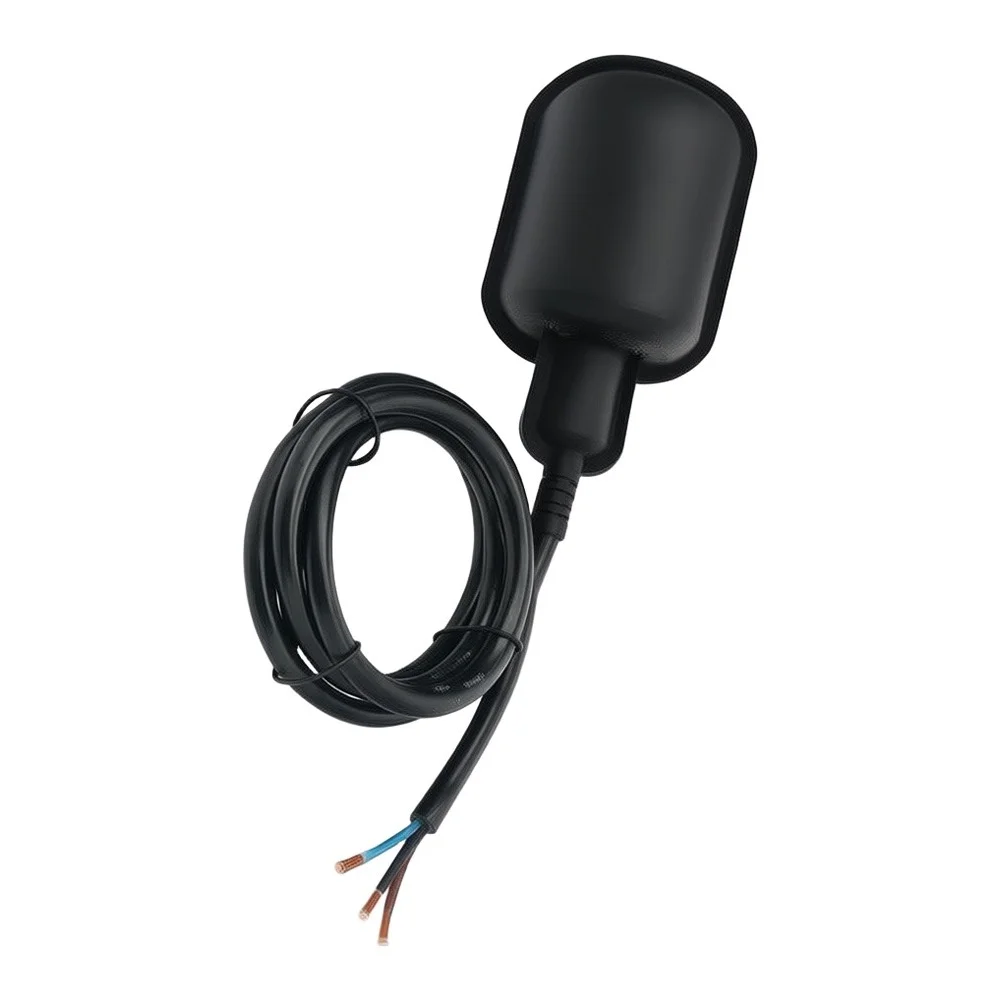 Water Level Activated Float Switch for Sewage Pump Integration in Drainage Systems and Septic Tank Installations
