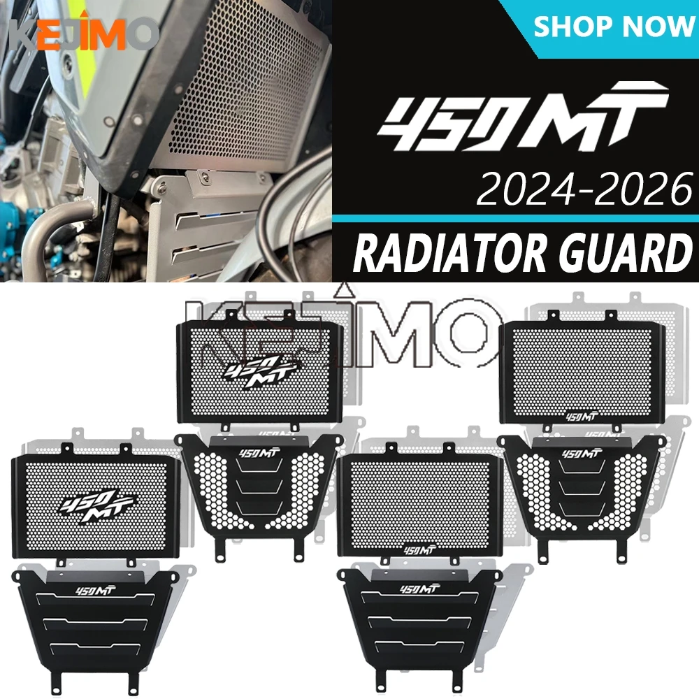 

FOR CFMOTO 450MT 450 MT450 IBEX450 CF450MT 2024 2025 2026 Motorcycle Accessory Radiator Guard Protection Engine Cover Protector