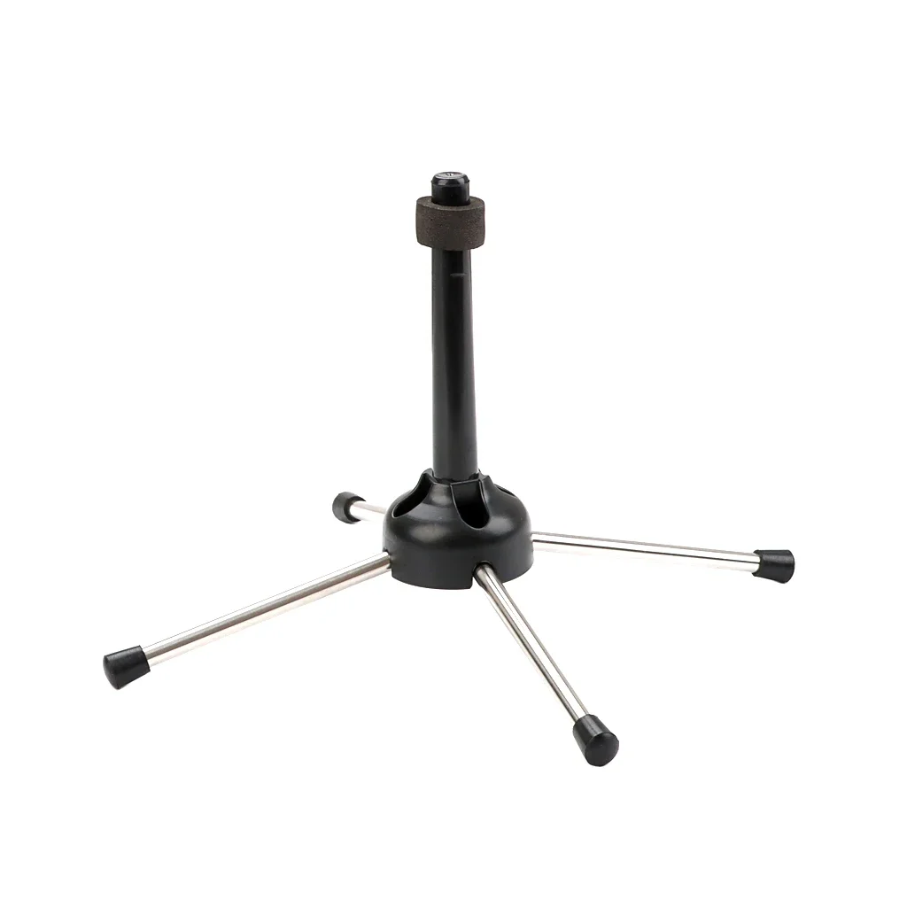 Suporte profissional para clarinete, design dobrável de 4 pernas para clarinete buffet, flauta e armazenamento de instrumentos de sopro