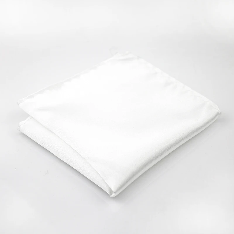 22CM Abito da uomo classico tascabile quadrato colorato fazzoletto bianco solido abito coreano asciugamano da tasca sul petto moda fazzoletto britannico