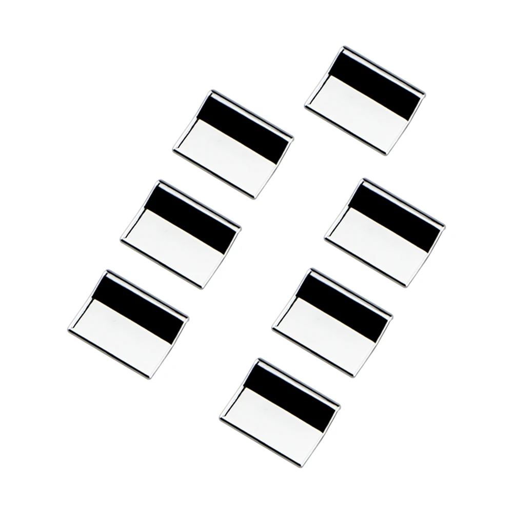 7Pcs ABS Chrome Car Window Lift Button Sticker Sequins Trim for Tesla Model 3 Model Y 2016 - 2023 Accessories
