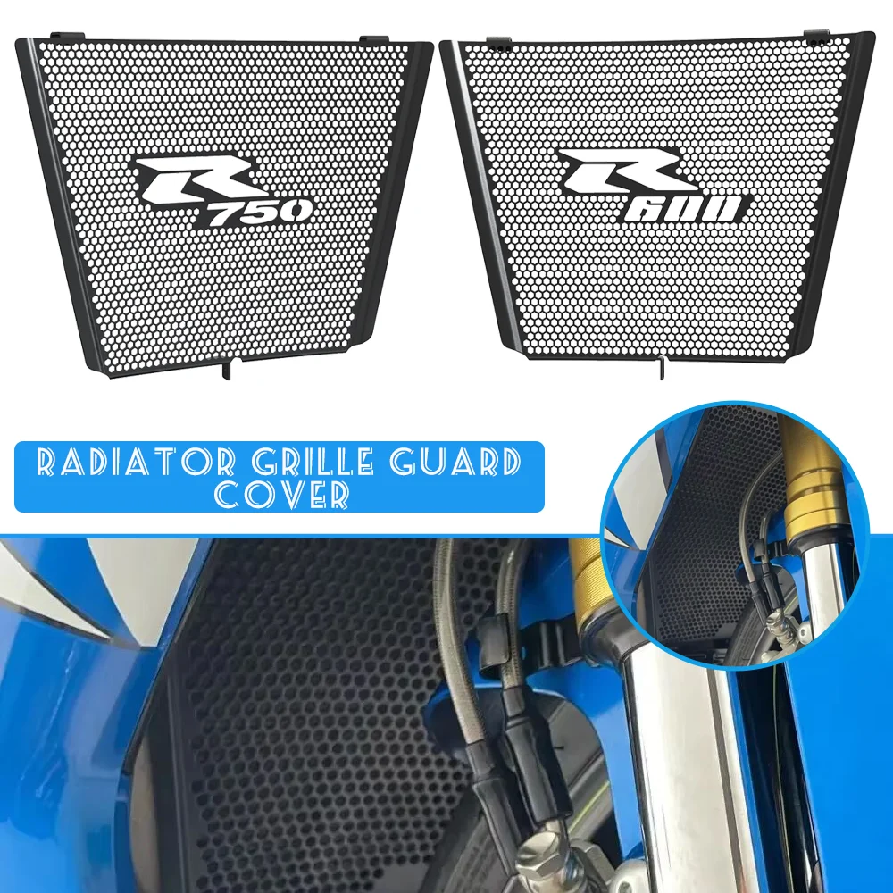

Аксессуары для мотоциклов для Suzuki GSX-R750 GSX-R600 GSX-R GSXR 600 750 2006-2024 2023 2022, защитная крышка решетки радиатора