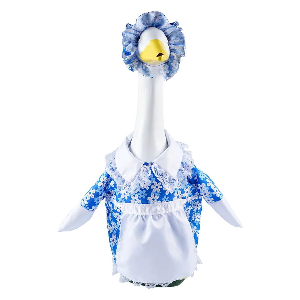 Fits 23in Porch Goose Spring Garden Decor Porch Goose Costume Spring Themed Porch Goose Costume High Density Polyester