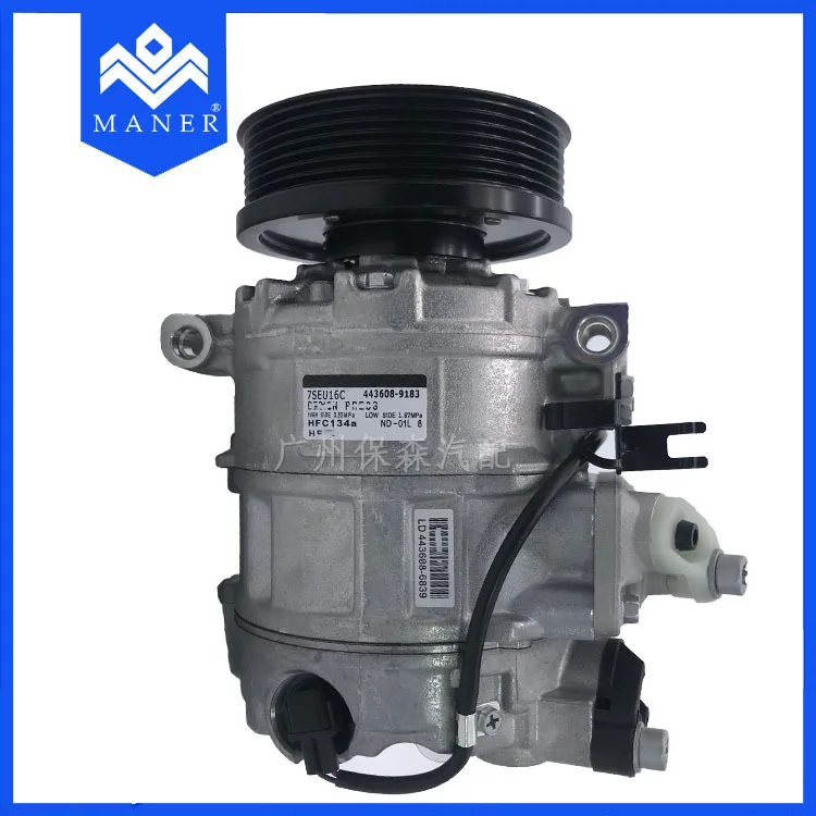 Suitable For Volkswagen Audi Porsche, Automotive Air Conditioner Compressor 3B0820803C 3B0820803B