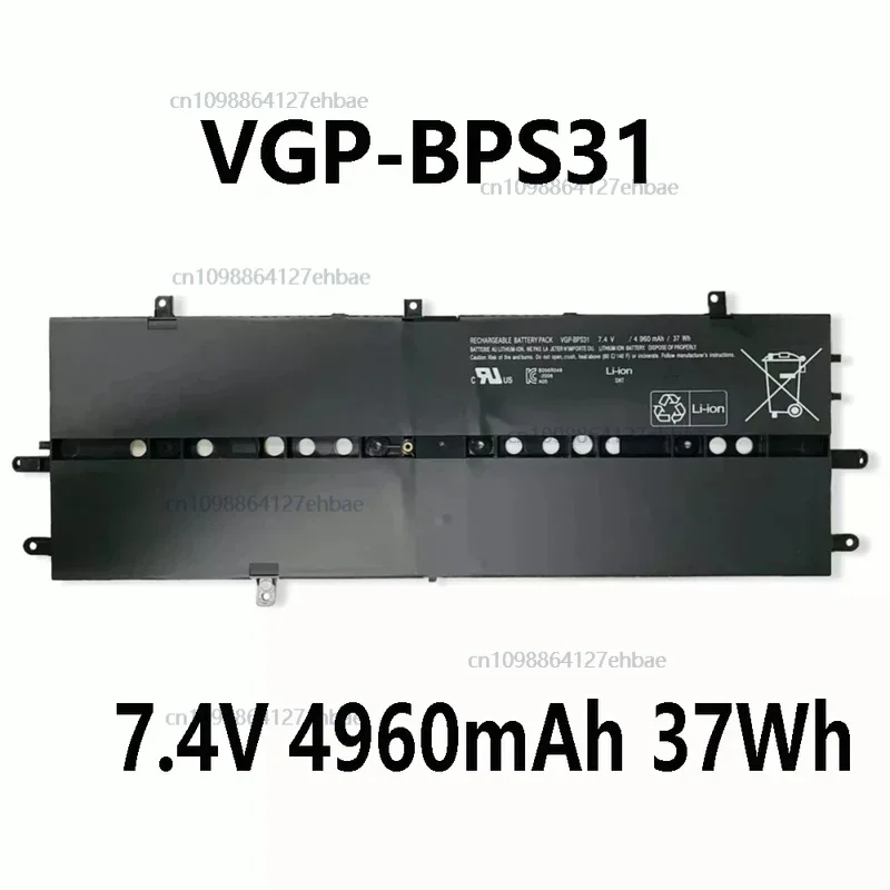 

VGP-BPS31 7,4 В 4960 мАч 37 Втч OEM аккумулятор для ноутбука Sony VAIO DUO11 SVD11 SVD112 SVD112A1SNFast