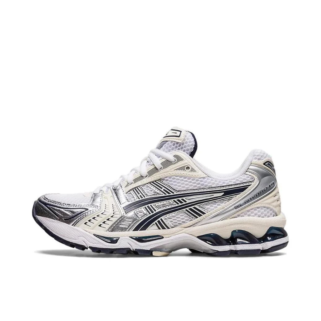 Asics Gel-Kayano 14 Round Low-Top Running Shoes Toe Lace-Up Anti-Slip Wearable Unisex