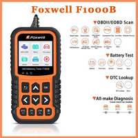 Newset Foxwell F1000B OBD2 / EOBD Scanner Car Diagnosis Foxwell Diagnostic Tools/Engine Battery Analyzer PK BT705 BT715 BT780