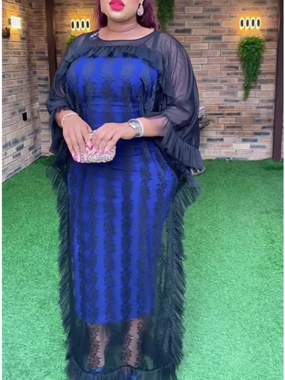 Африканские платья для женщин, традиционная африканская одежда, Дашики, Анкара, платье Абая, Турция, длинное платье макси для свадебной вечеринки, 2024