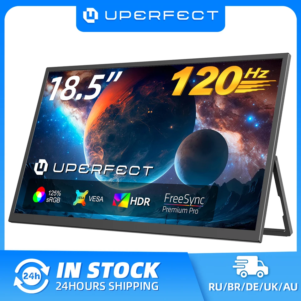 UPERFECT 18.5 Inch 120Hz Portable Gaming Monitor