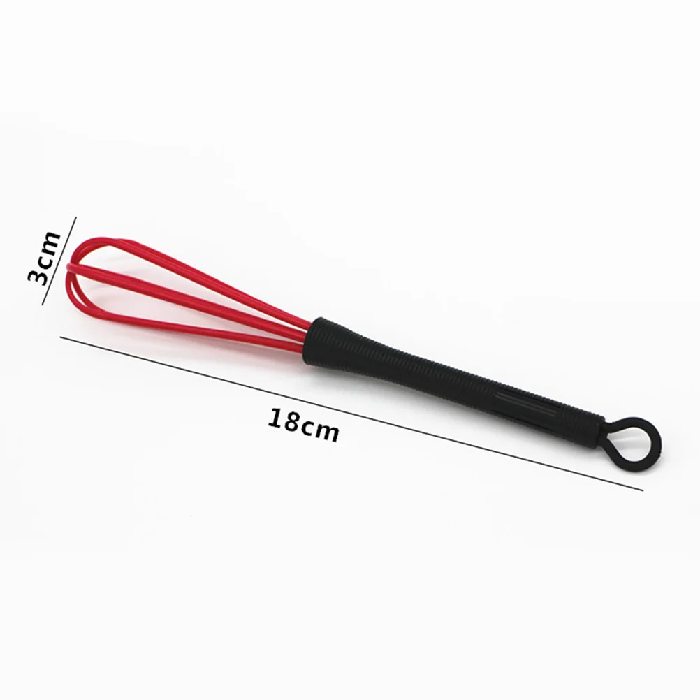 

6Pcs Hair Dye Stirrer Hair Coloring Whisk Cream Mixer Egg Butter Mixing Tools Blue Purple Pink Black Red Green Set