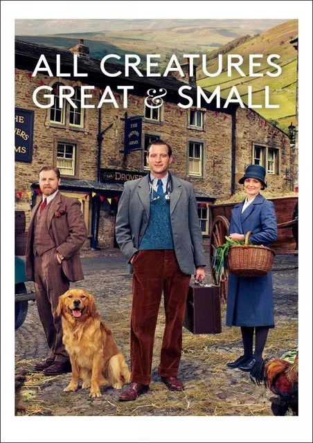 All Creatures Great and Small Season 2  Movie, Print Art Canvas Poster, For Living Room Decor Home Wall Picture