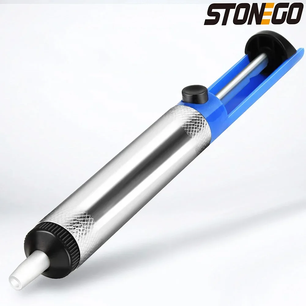 

STONEGO Desoldering Pump Solder Sucker Suction Tin Vacuum Soldering Iron Desolder Gun Suction Cup Soldering Sucker Pen