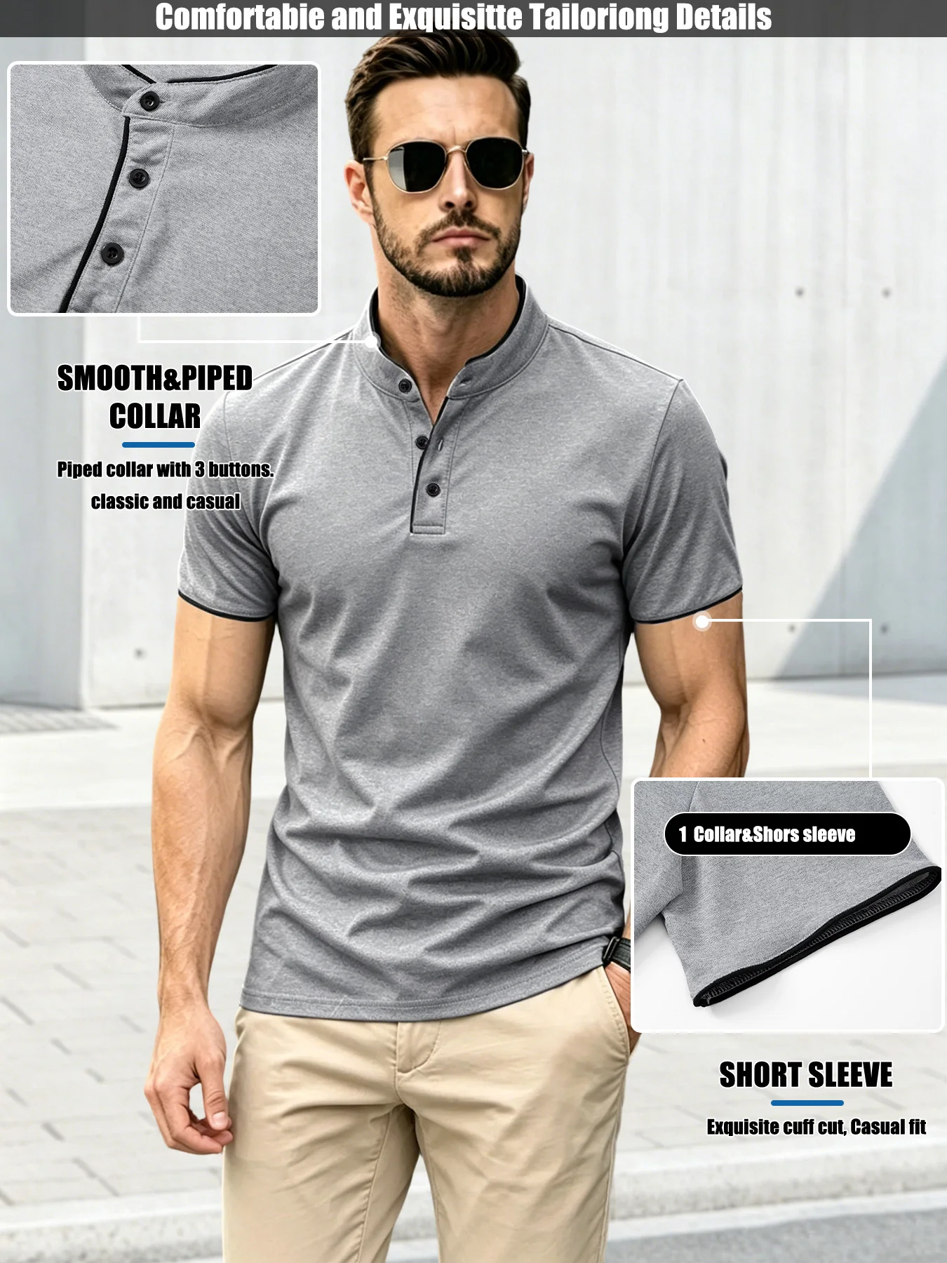 Mens 180g Honeycomb Pique Polo - Polo Shirt Pique recension och pris