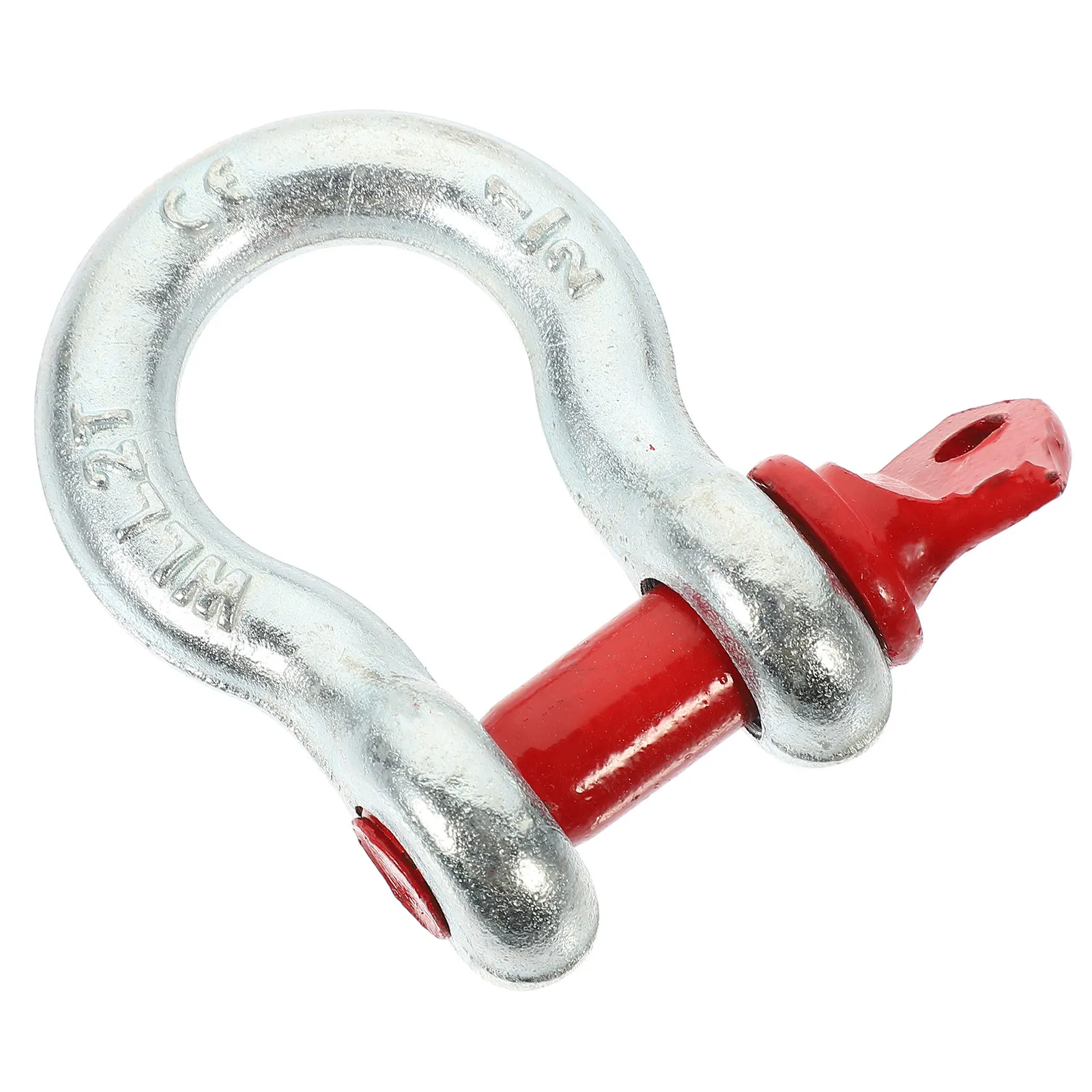 Galvanized Anchor Shackle 1 2 Inch 2T High Strength Steel Lifting Rigging Shackles Heavy Duty Boat Off Road Screw Pin