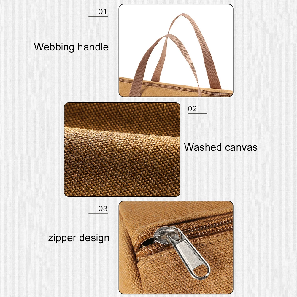 

Camping Tools Storage Bag Large Capacity Camping Tool Organizer Bag Portable Utility Tool Handbag Lightweight Camping Supplies