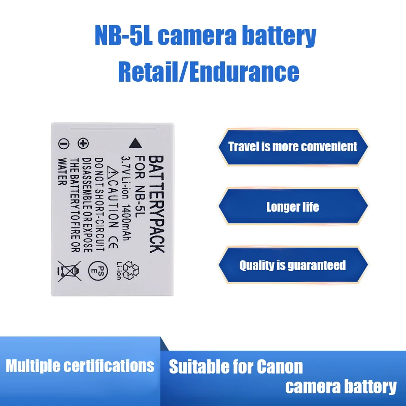 

NB-5L battery for Canon SX 200 210 220 230 IXUS 850 990 980 970 960