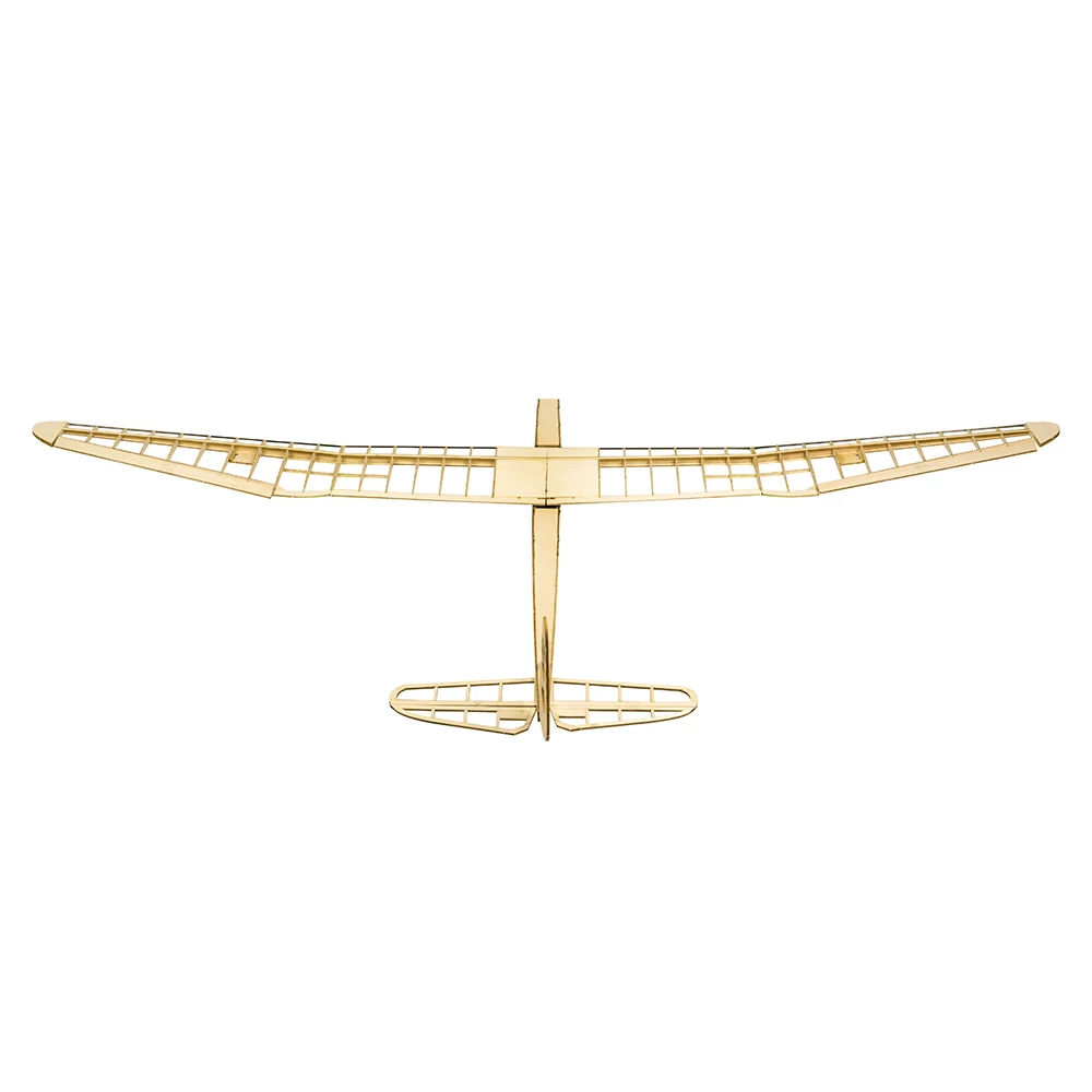 AEO Balsa RC Plane F16 EP Glider Sunbird(1.6M) 2017 Outdoor RC Glider Wooden Assembly Plane Model Kit Airplane Balsawood