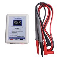 800V Digital Capacitor Fast Discharger High Voltage Discharge Tool Small Capacitor Discharge Tool 3-digit Digital Tube Displays