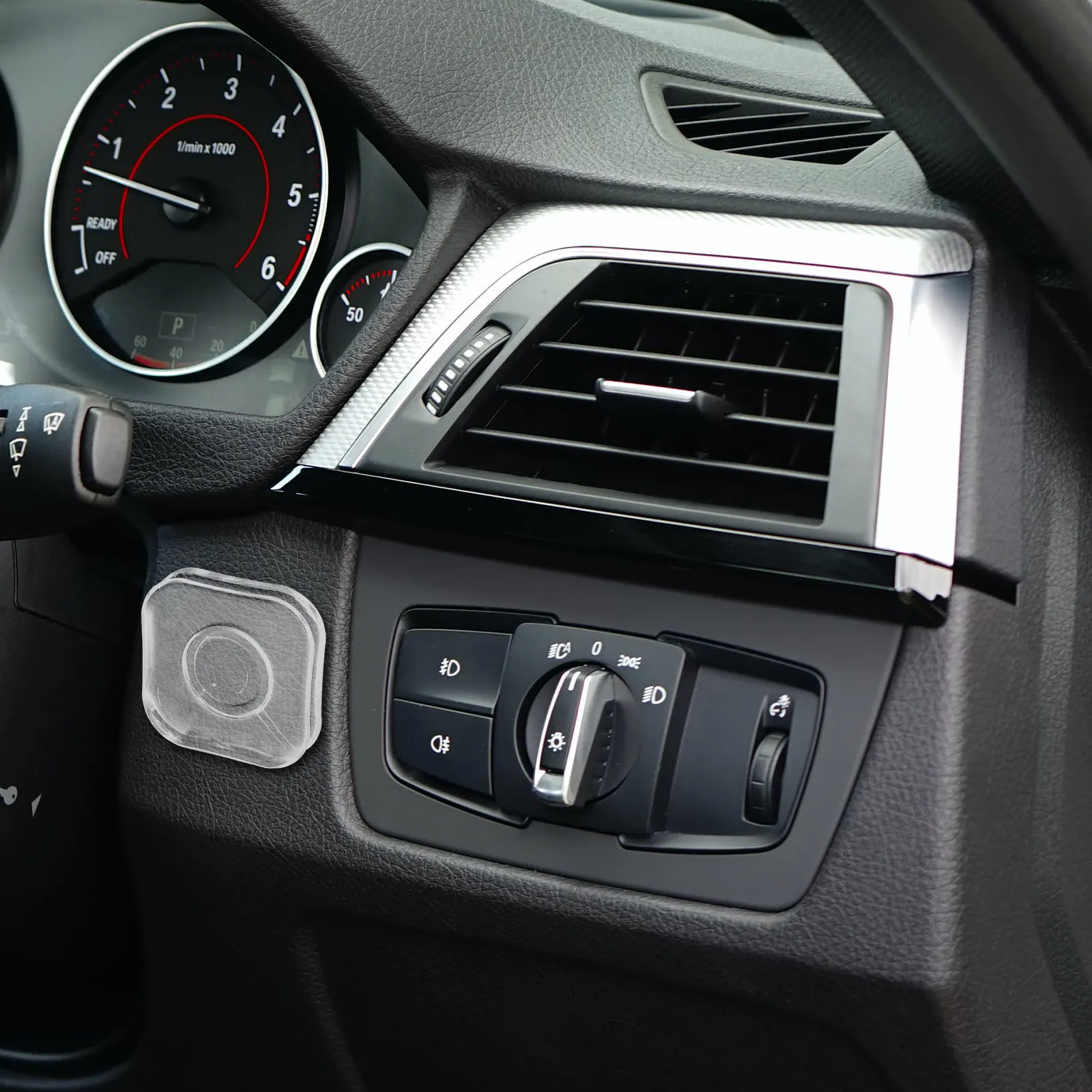 2Pcs Nano Gel Phone Holder Pad Traceless Reusable Multi-Use Adhesive Car Accessory Holder Home Storage Solution