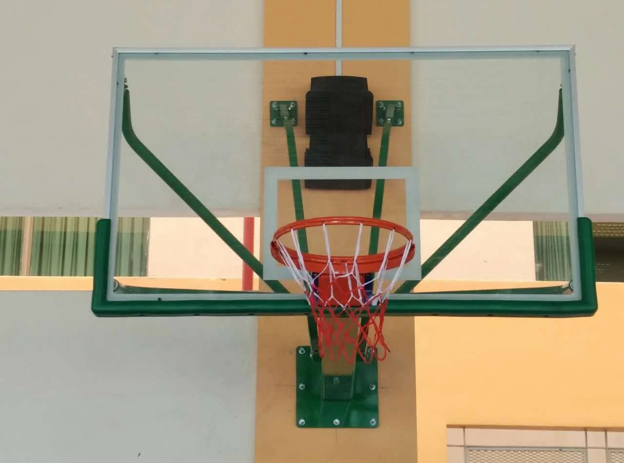 ระบบห่วงบาสเก็ตบอลแบบแขวนแบบพกพาในร่มแบบพกพา