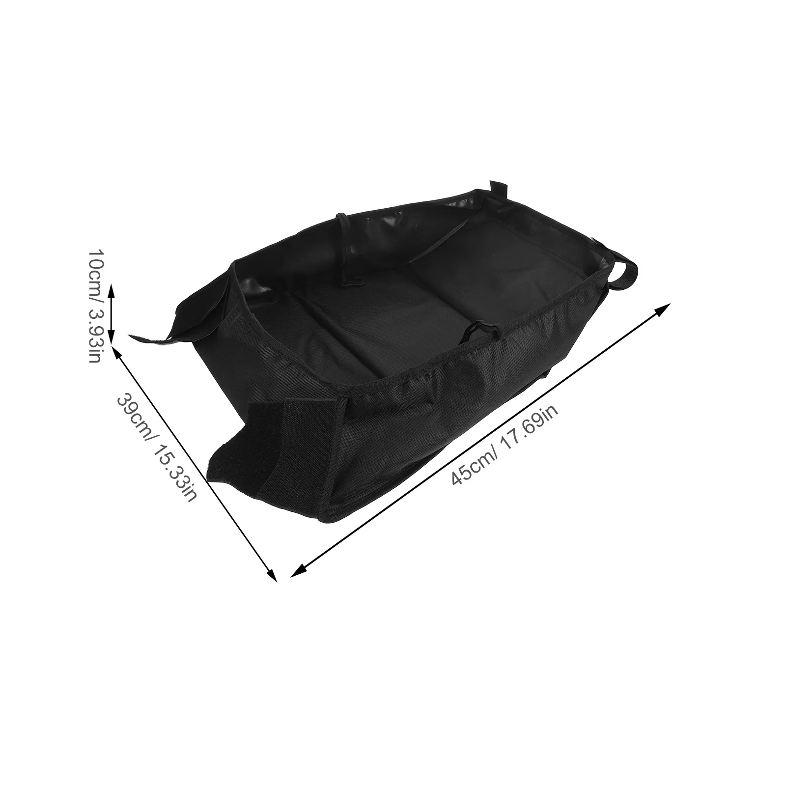 Stroller Bottom Basket Large Capacity Organizer Bag Universal Fit Under Stroller Storage Attachment Baby Essentials Storage
