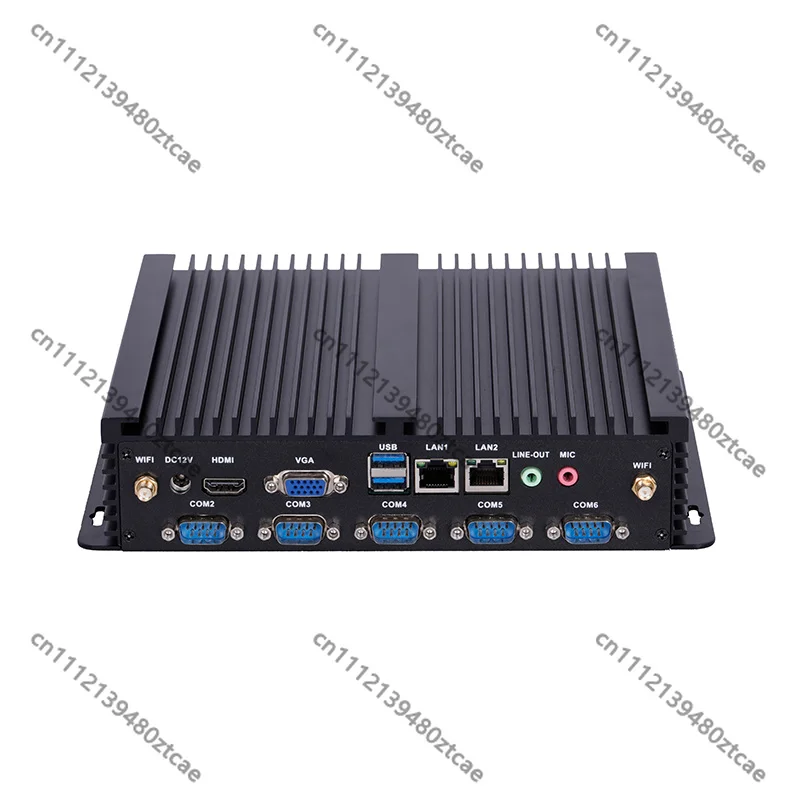 2026 Fanless Mini Industrial PC 3rd Gen Core i3 i5 i7 1080P Output RS232 LPT Port Low Power Embedded Box Computer