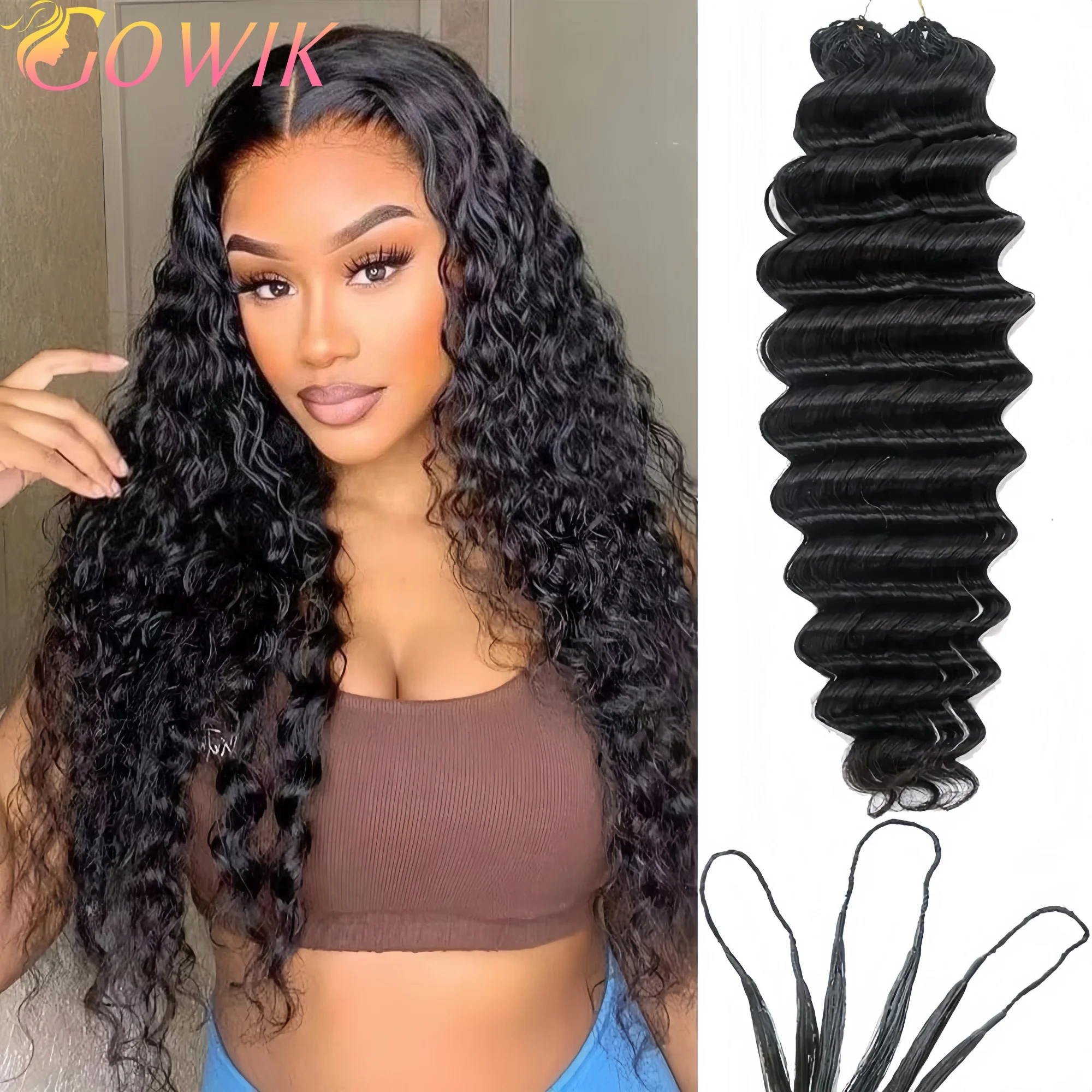 Deep Wave Crochet H…