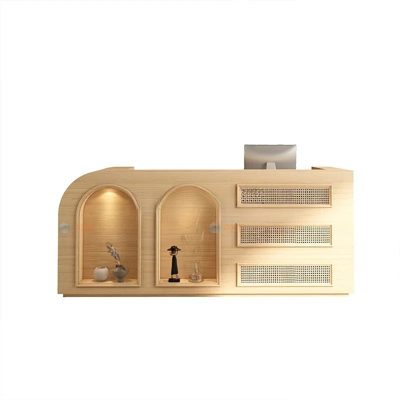 

Каркас бревенчатой страницы Магазин одежды Японский ресторан в семье в стиле ретро Стойка регистрации из ротанга