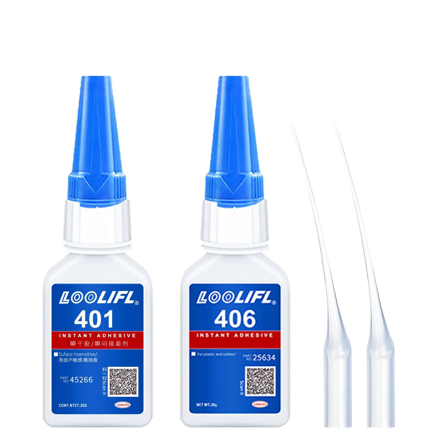 20 g-401 Superklebstoff Universal 401 Stark klebend, Sofortkleber, geeignet für Metall, Kunststoff, Leder, DIY-Herstellung