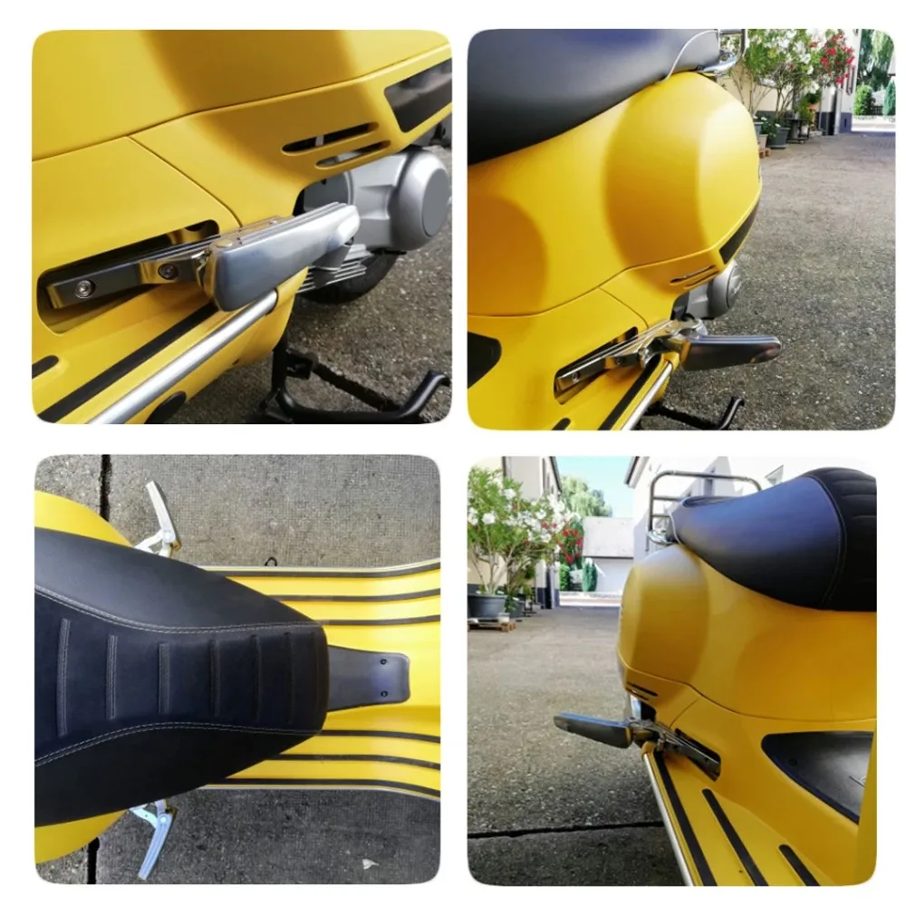 2pcs Aluminum Alloy Passenger Foot Peg Extensions Black Left Right Side Extended Footpegs Passenger Footrest Footpeg Extensions